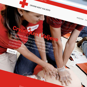 Red Cross Valjevo - Re-design