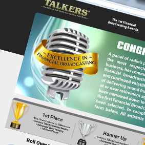 Talkers seminar landing page