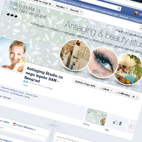 FB app for Antiaging studio DAN